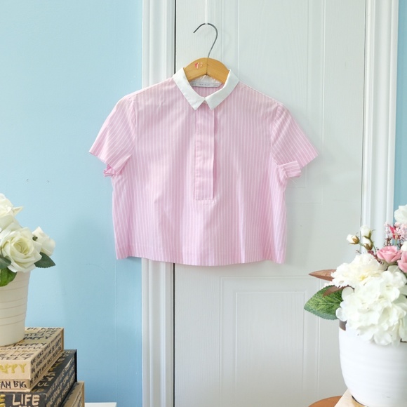ZARA Crop shirt - Picture 2 of 4